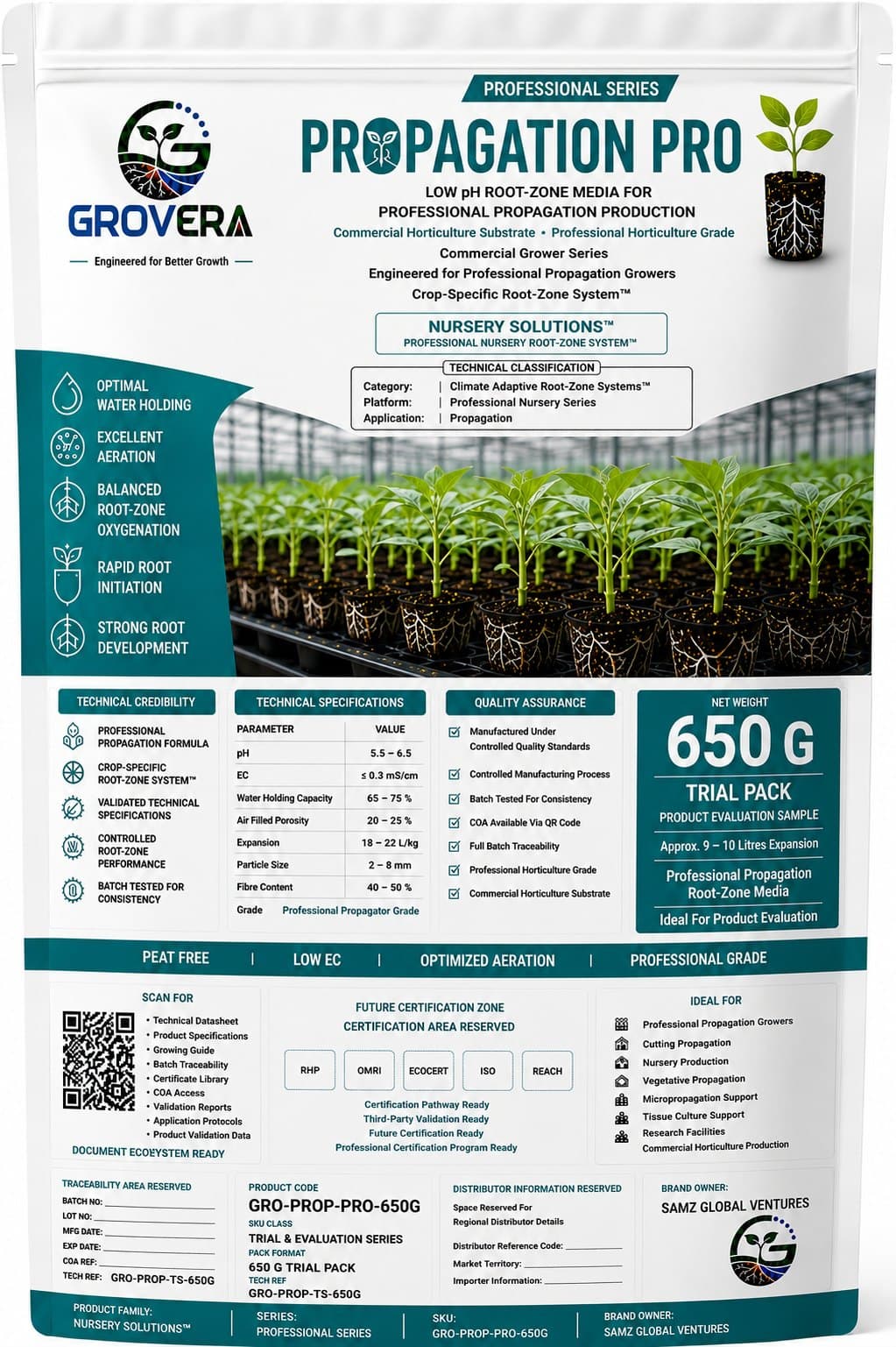 650 g block